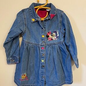 3T Minnie Mouse Jean Dress